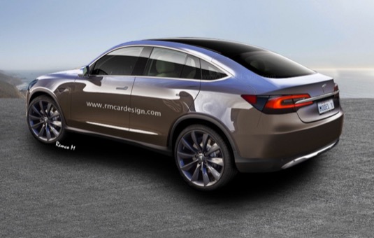 auto Tesla Model Y elektromobil