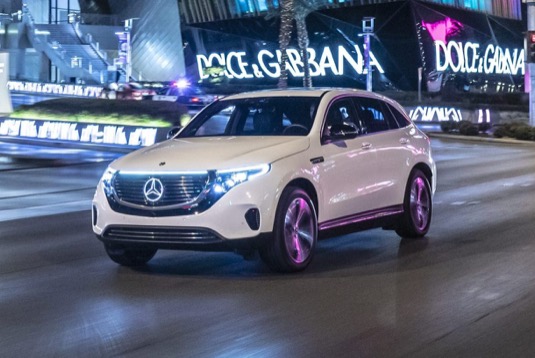 auto elektromobil Mercedes-Benz EQC