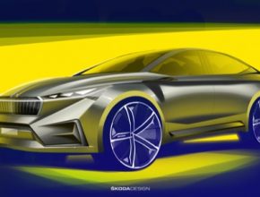auto elektromobil Škoda Vision iV