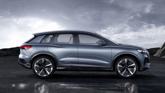 auto elektromobil autosalon Ženeva 2019 Audi Q4 e-tron