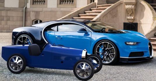 auto elektromobil Bugatti Baby Bugatti Chiron