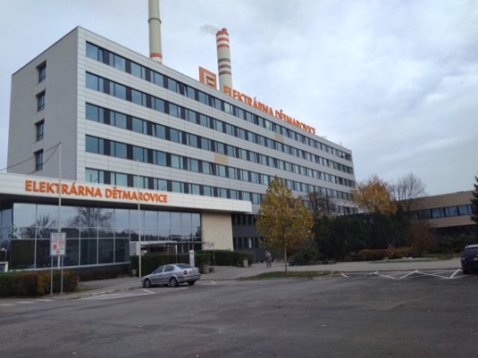 elektrárna ČEZ Dětmarovice zateplení budovy obálky pláště fasáda