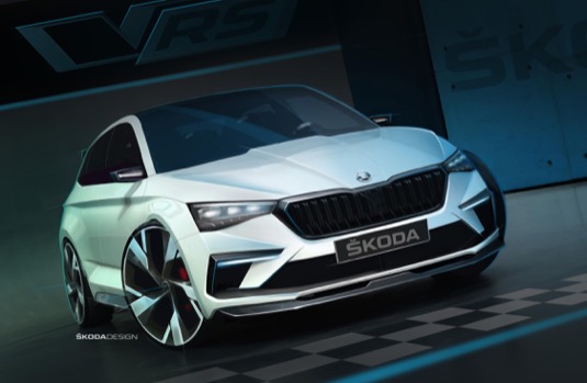 auto Škoda Vision RS