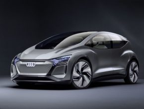 Audi AI:ME je vize autonomního městského automobilu budoucnosti. Jde o útočiště pro období dopravní špičky s výbavou high-tech.