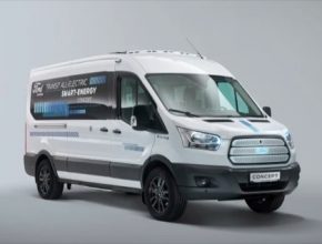 auto elektromobil minibus Ford Transit Smart Energy