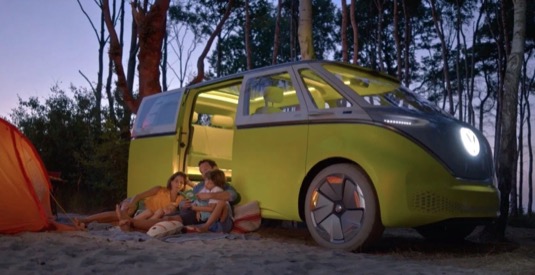 auto elektromobil elektrický mikrobus Volkswagen ID Buzz