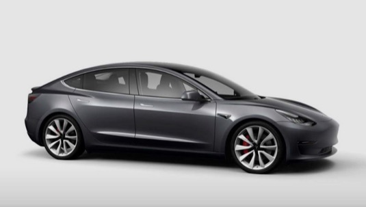 auto elektromobil Tesla Model 3