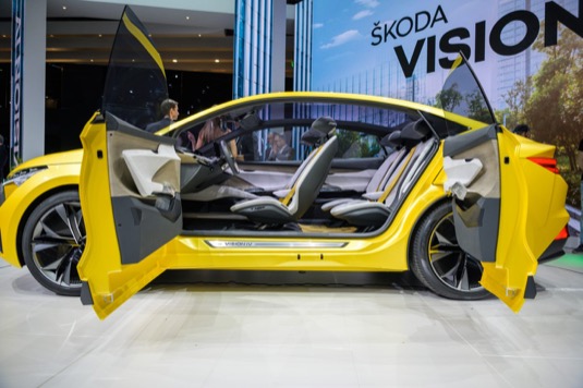 auto elektromobil Škoda Vision iV