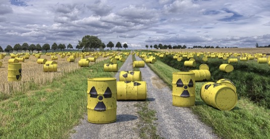 radioaktivní odpad
