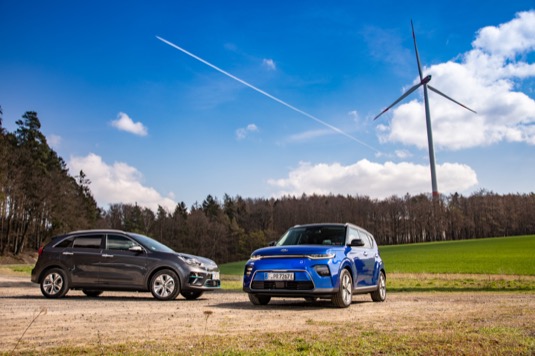 auto elektromobily Kia e-Niro a e-Soul