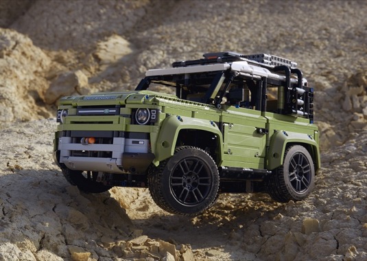 auto nový LEGO Land Rover Defender