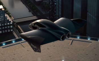 Porsche a Boeing eVTOL létající dron přepravní