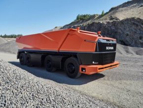Scania představuje koncept AXL, plně autonomní koncept nákladního vozidla bez kabiny pro řidiče.