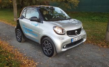 auto test elektromobilu Smart EQ ForTwo