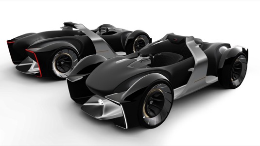 Závodní automobil Toyota e-RACER
