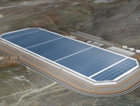 auto elektromobily výroba Tesla Gigafactory Gigatovárna 1