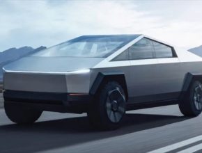 auto Tesla pick-up truck Cybertruck