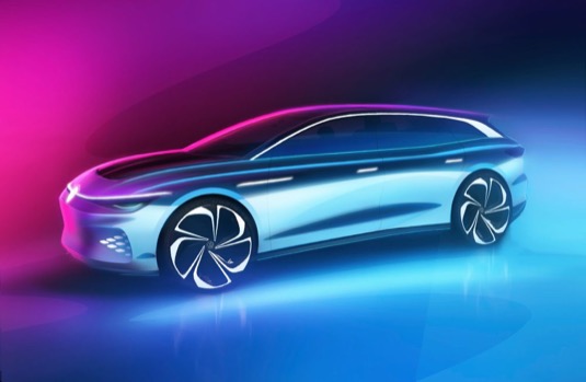 auto elektromobil Volkswagen ID. SPACE VIZZION