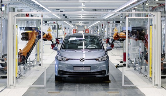 auto elektromobily výroba Volkswagen ID.3 Cvikov