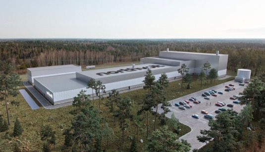 Takhle by mohla vypadat továrna na baterie společnosti Northvolt v domovském Švédsku.
