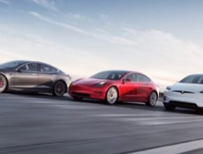 auto elektromobily Tesla Model S Model X Model 3