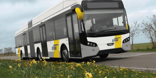 auto elektrický autobus plug-in hybrid sériový hybrid elektrobus VDL De Lijn Vlámsko