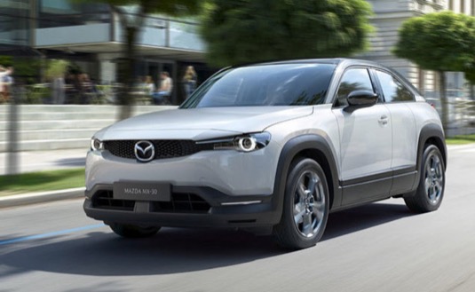auto elektromobil Mazda MX-š0