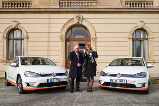auto elektromobily úřad vlády ČEZ