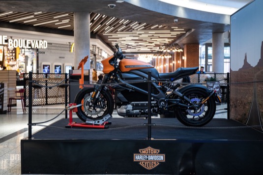 Elektromotorka Harley Davidson LiveWire