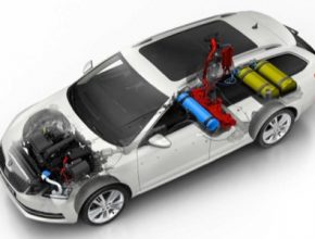 auto Škoda Octavia G-TEC s pohonem na stlačený zemní plyn CNG