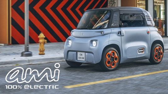 auto elektromobil Citroën AMI 100% Ëlectric