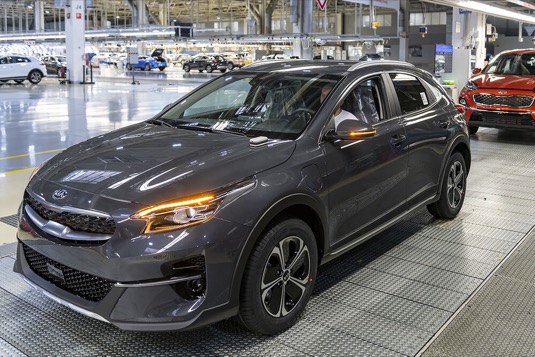 auto výroba plug-in hybrid Kia XCeed Slovensko