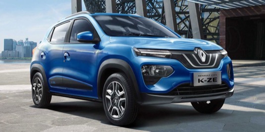 auto elektromobily Renault K-ZE Čína