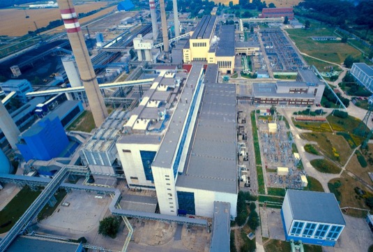 uhelná elektrárna Mělník společnosti ČEZ