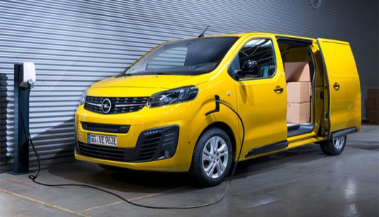 auto elektromobil elektrická dodávka Opel Vivaro-e