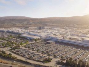 auto továrna Tesla Fremont výroby elektromobilů Tesla Model 3