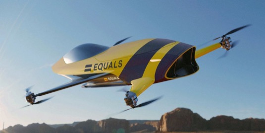 létající drony Airspeeder