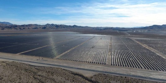 solární elektrárna fotovoltaika Nevada