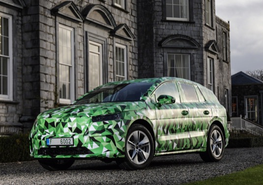 auto elektromobily Škoda Enyaq iV