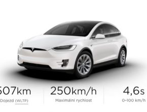 auto elektromobil Tesla Model X