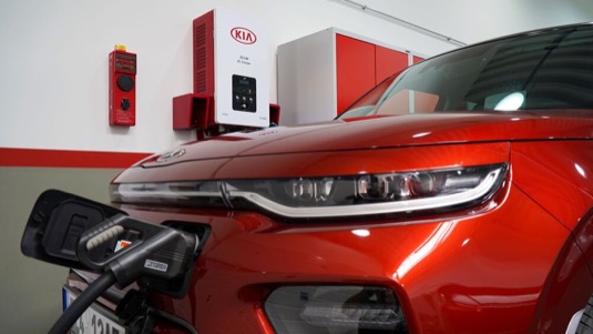 auto rychlonabíjecí stanice pro elektromobily Kia Soul EV