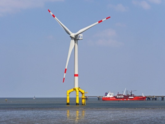 Podle odhadů činí potenciál plovoucí větrné energie v Evropě, USA a v Japonsku kolem 7 000 GW.