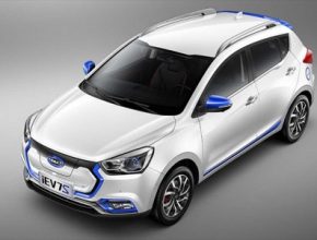 auto elektromobil Čína Volkswagen JAIC JAC iEV7S