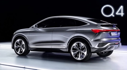 auto elektromobil Audi Q4 Sportsback e-tron