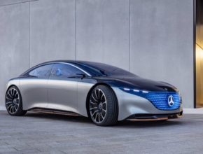 auto elektromobil Mercedes-Benz Vision EQS