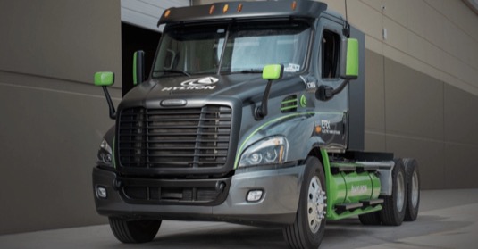 auto elektrický tahač Hypertruck ERX sériový hybrid