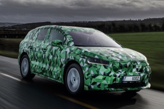 auto elektromobil Škoda Enyaq iV