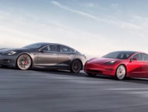 auto elektromobily Tesla Model S, Model 3