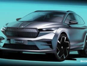auto elektromobil Škoda Enyaq