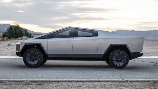 auto Tesla Cybertruck elektromobil